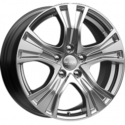 Диск K&K KC673 (Audi A4) 7x17 5x112 ET46 DIA 66,6 Сильвер